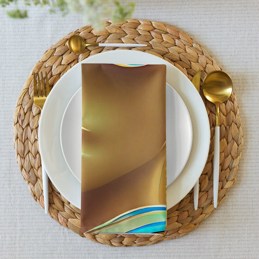 Retro Cool Orange - Cloth Napkin Set - iSAW Company