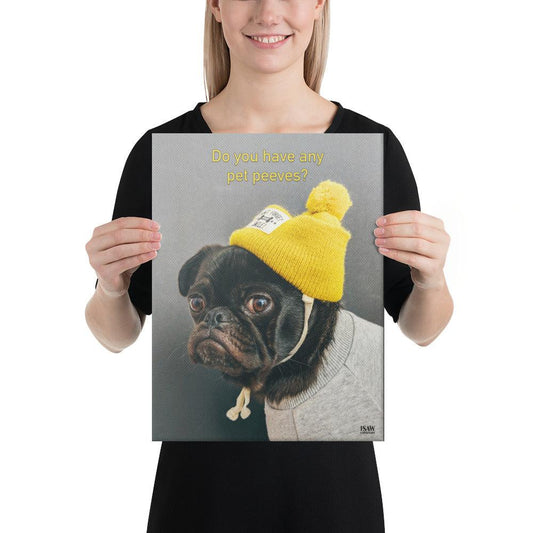 Do You Have Any Pet Peeves - Canvas Print - iSAW Company