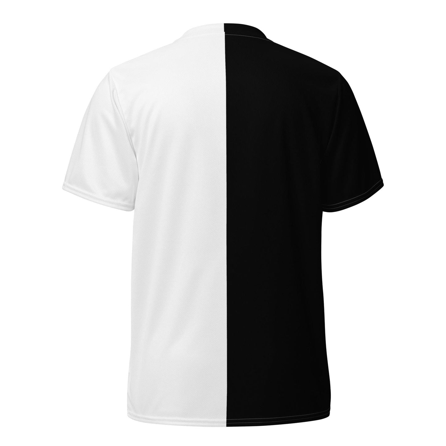 Half Black Half White - Unisex Sports Jersey - iSAW Company