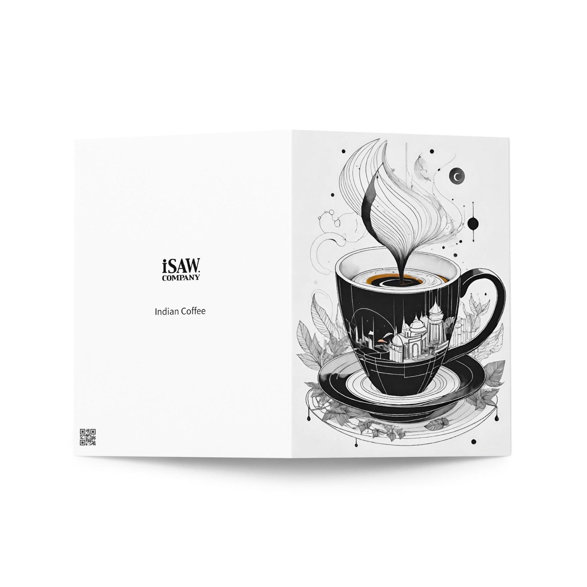 Indian Coffee - Note Card - iSAW Company