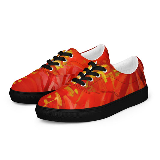 Qízhì - Mens Lace-Up Canvas Shoes - iSAW Company