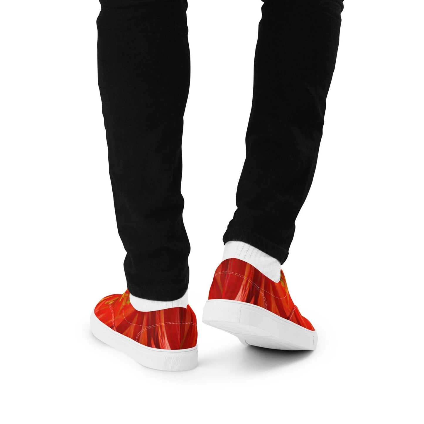 Qízhì - Mens Lace-Up Canvas Shoes - iSAW Company