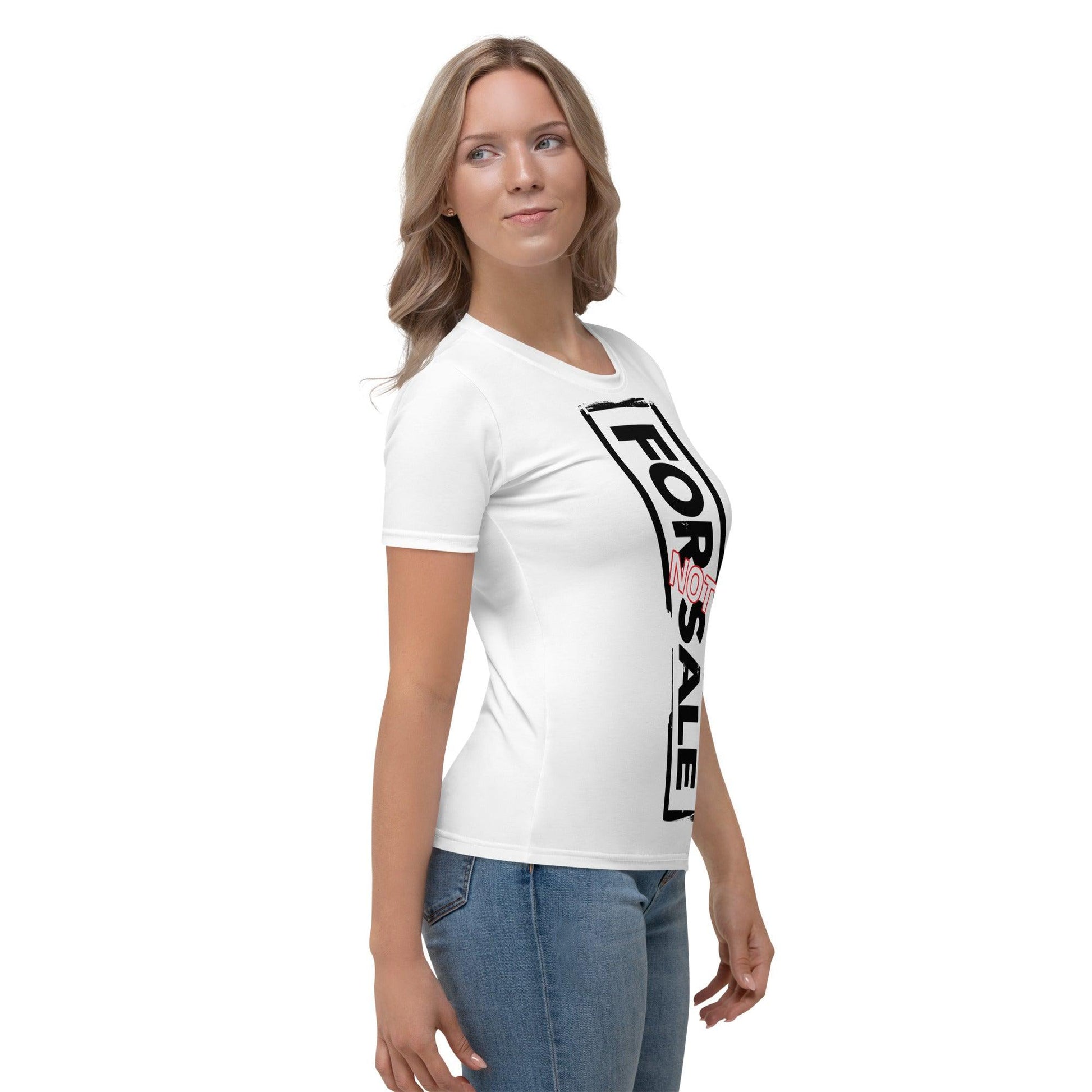 Not For Sale Black Stamp - Womens T-Shirt - iSAW Company