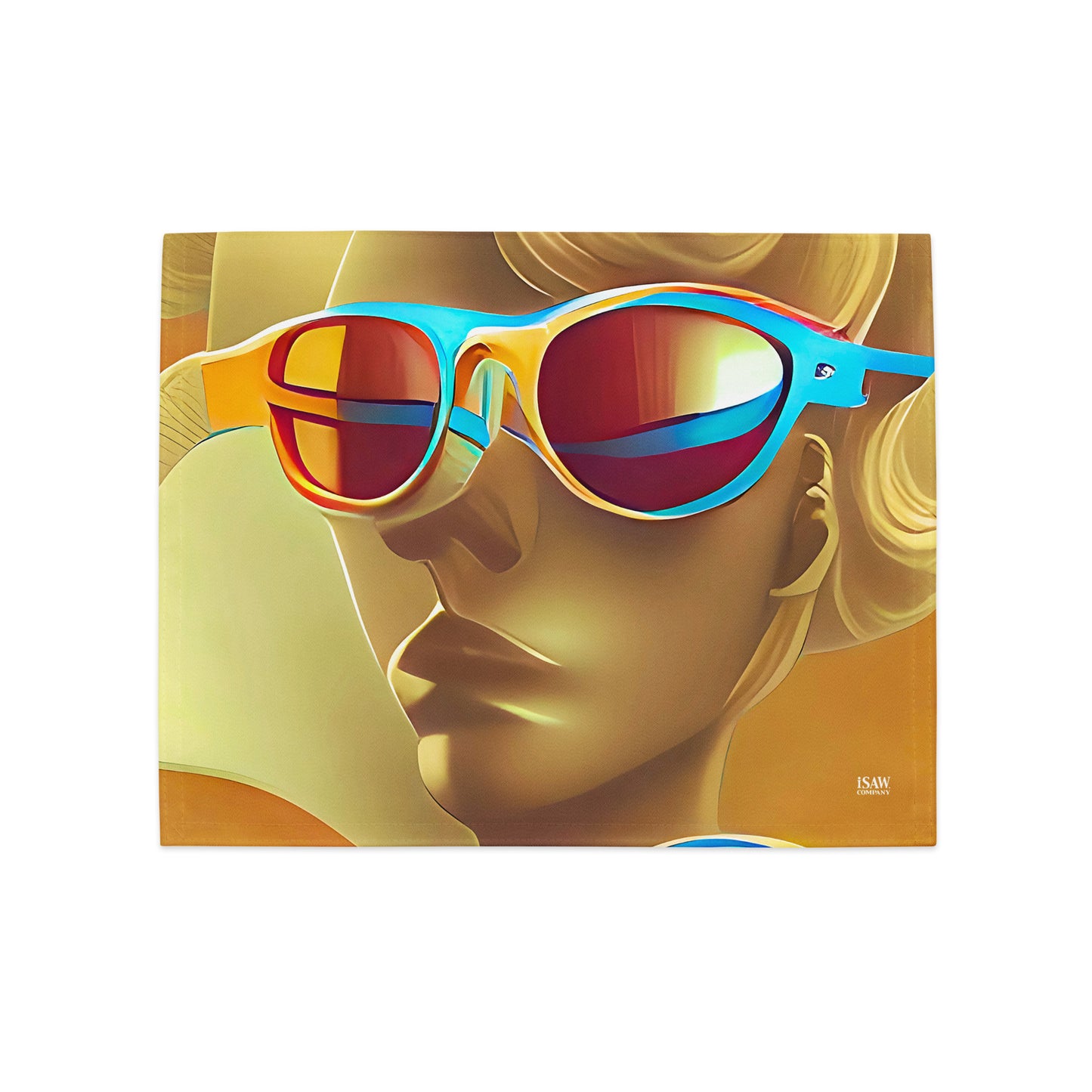 Retro Cool Orange - Placemat Set - iSAW Company