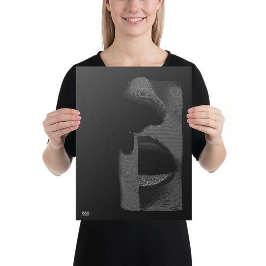 Shhh! - Canvas Print - iSAW Company