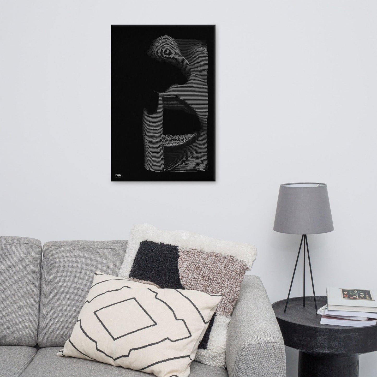 Shhh! - Canvas Print - iSAW Company