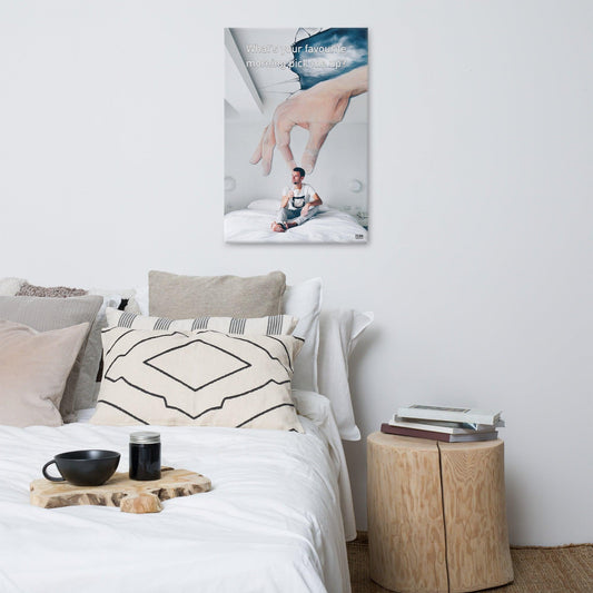 What's Your Favourite Morning Pick Me Up - Canvas Print - iSAW Company