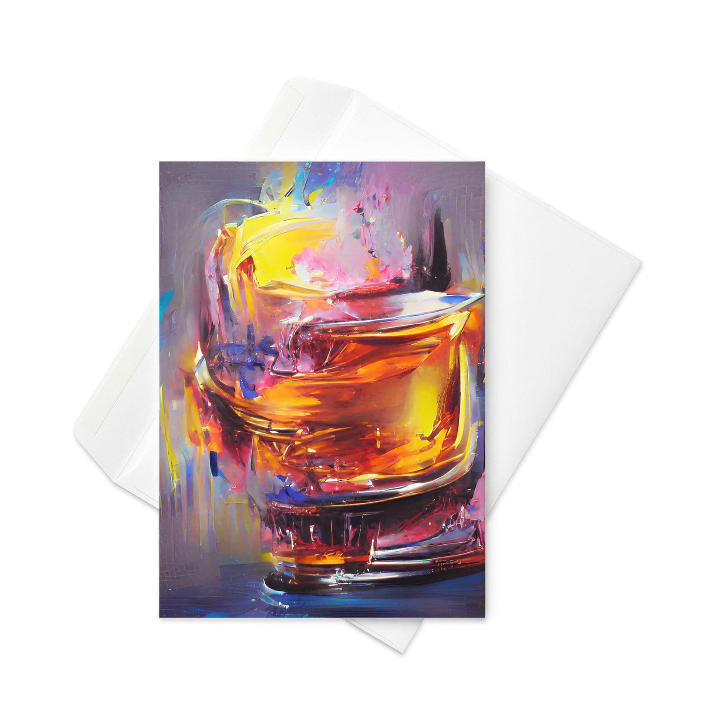 Whisky Splash - Note Card - iSAW Company