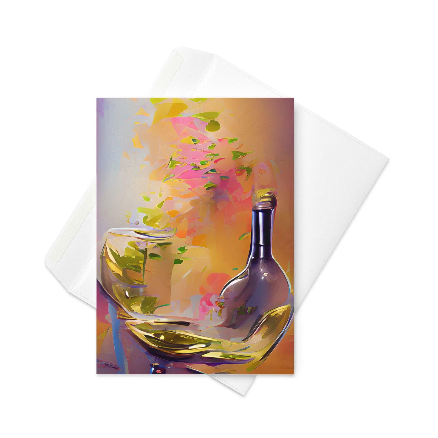 Wine Flies When You’re Having Fun - Note Card - iSAW Company