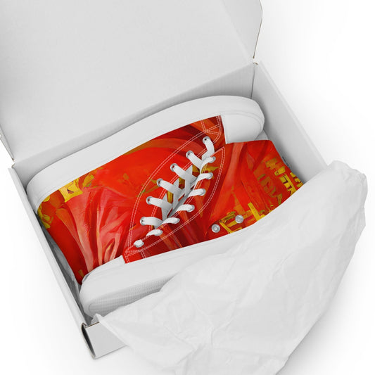 Qízhì - Womens High-Top Canvas Shoes - iSAW Company