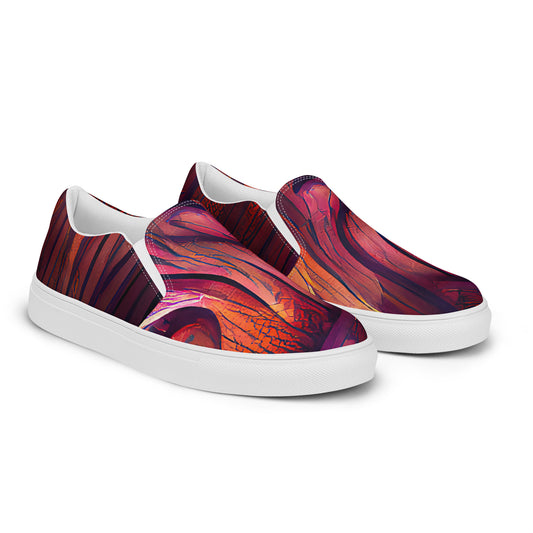 Hardwood - Womens Slip - On Canvas Shoes - iSAW Company