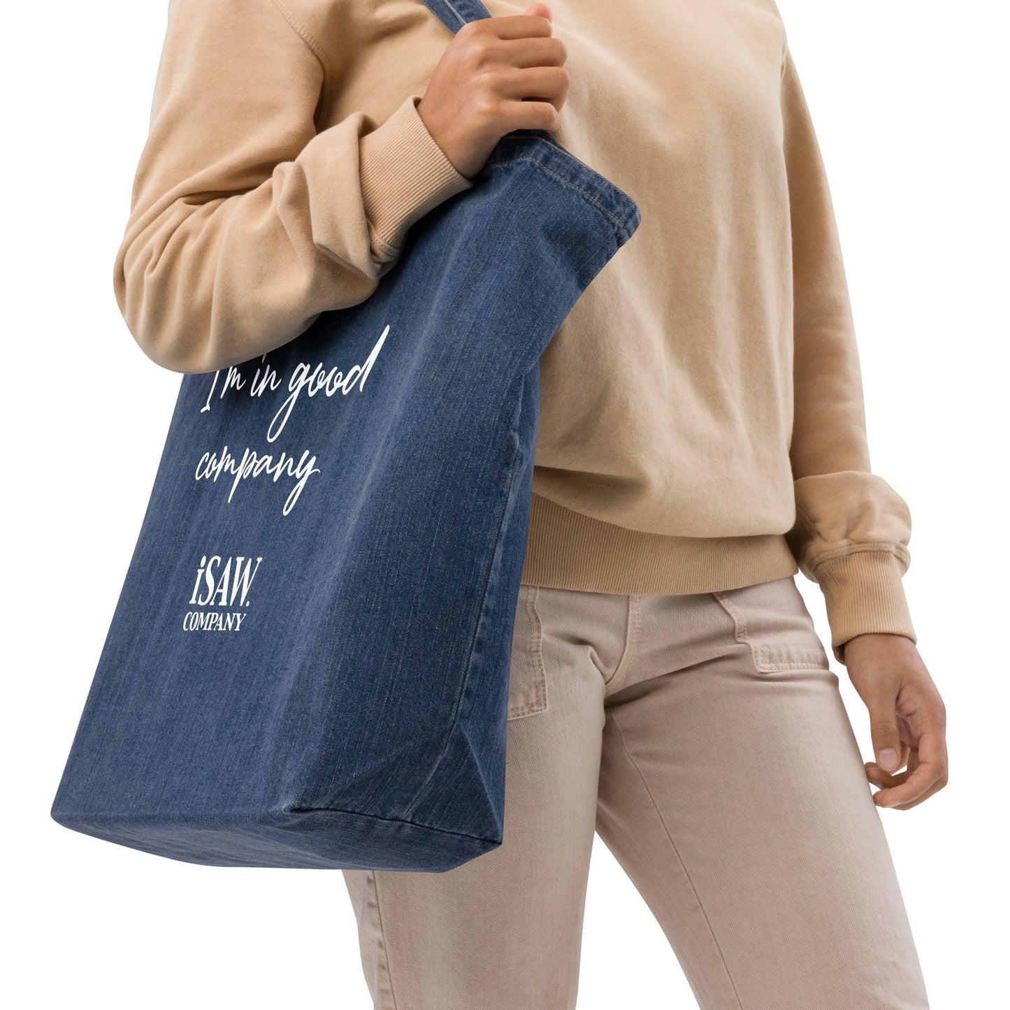iSAW Denim Tote Bag - iSAW Company
