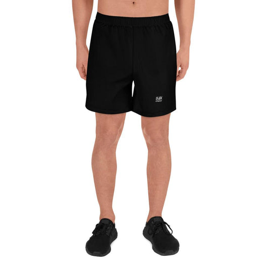 iSAW Mens Black Athletic Shorts - iSAW Company