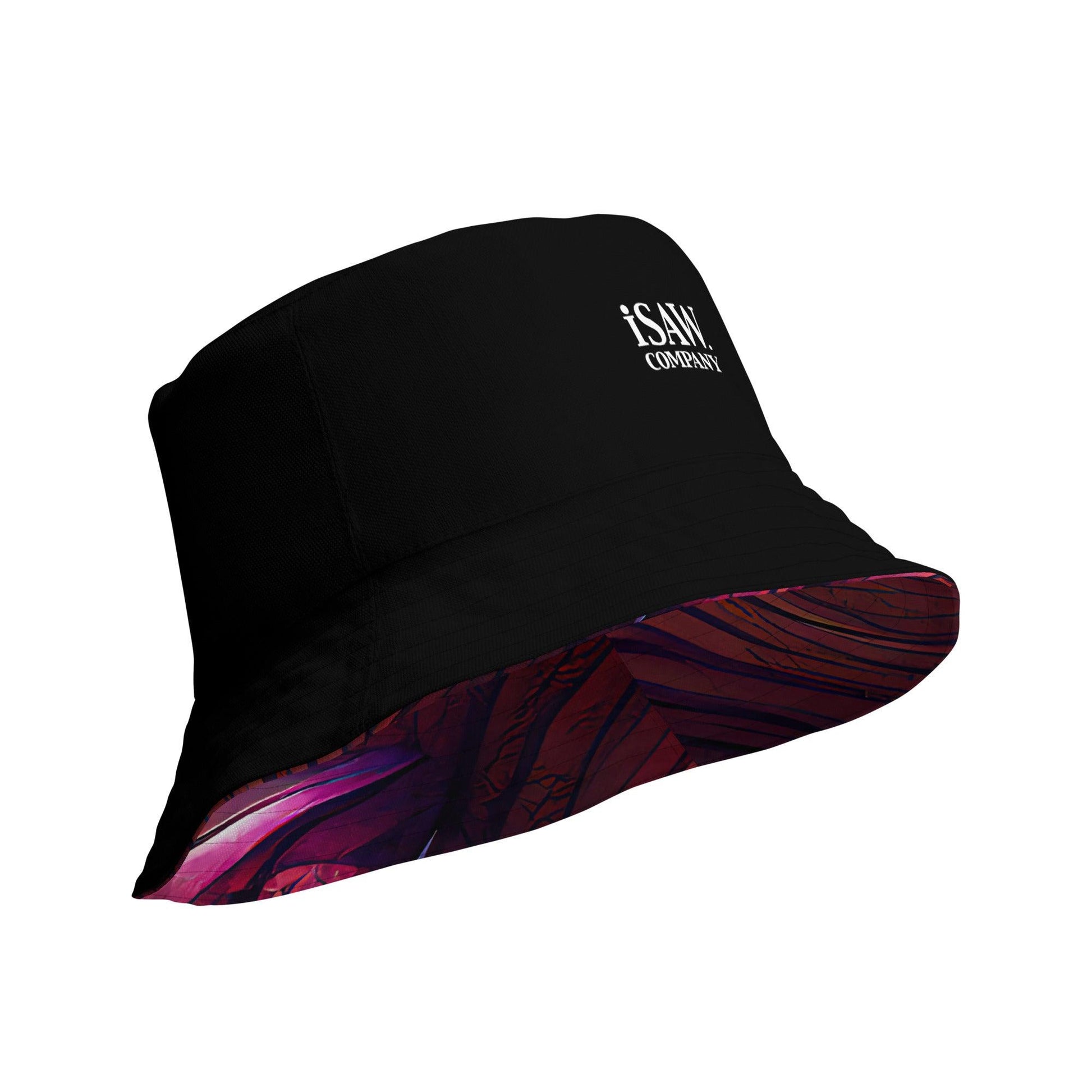 iSAW Reversible Black Bucket Hat - iSAW Company