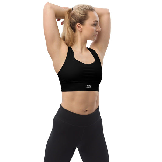 iSAW Womens Black Sports Bra - iSAW Company