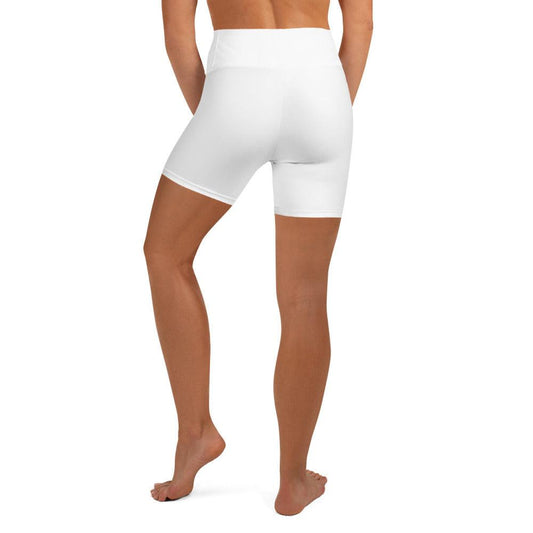 iSAW Womens White Fitted Shorts - iSAW Company