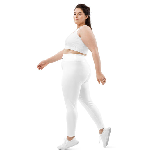 iSAW Womens White XL Leggings - iSAW Company