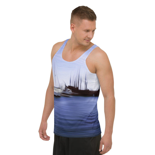 The Sleeping Yachts (at Afternoon) - Mens Tank Top - iSAW Company