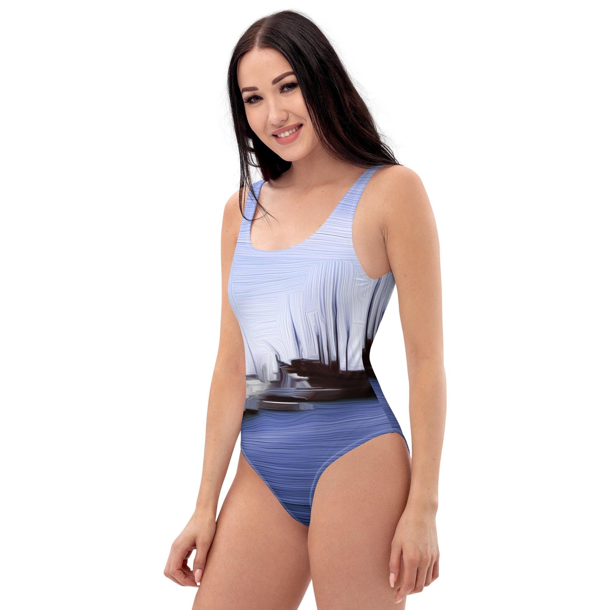 The Sleeping Yachts (at Afternoon) - Womens One-Piece Swimsuit - iSAW Company