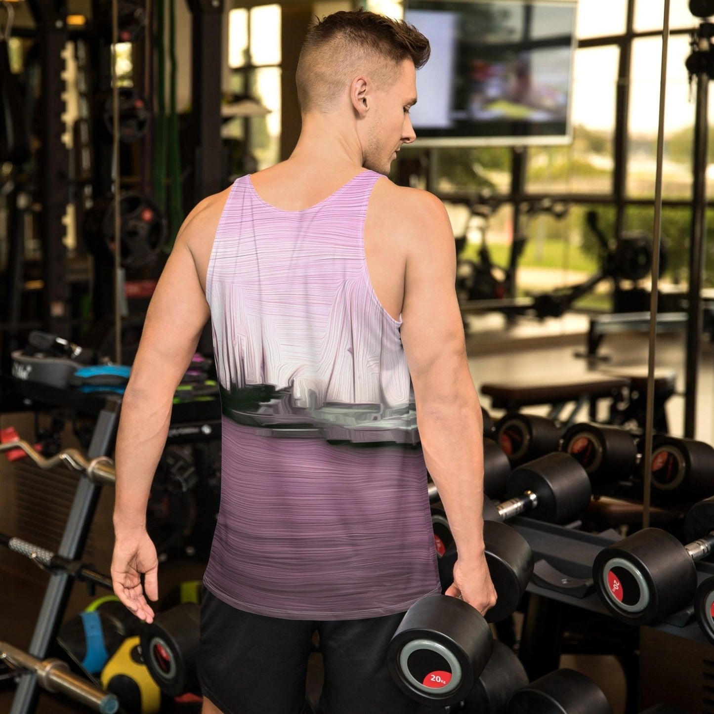 The Sleeping Yachts (at Evening) - Mens Tank Top - iSAW Company