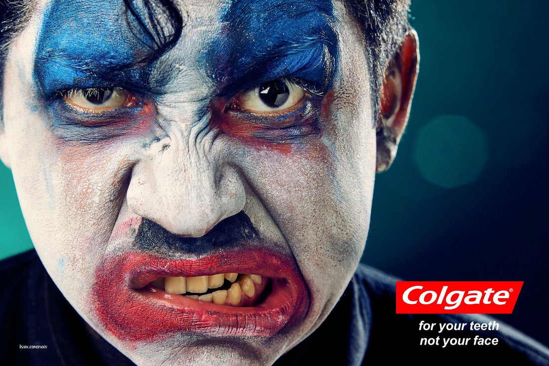 Colgate For Your Teeth Not Your Face - iSAW Company