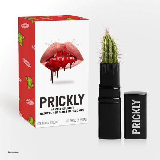 Prickly Red Gloss Lipstick - iSAW Company