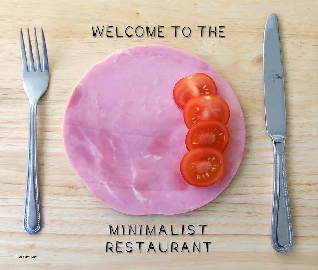 Welcome To The Minimalist Restaurant - iSAW Company
