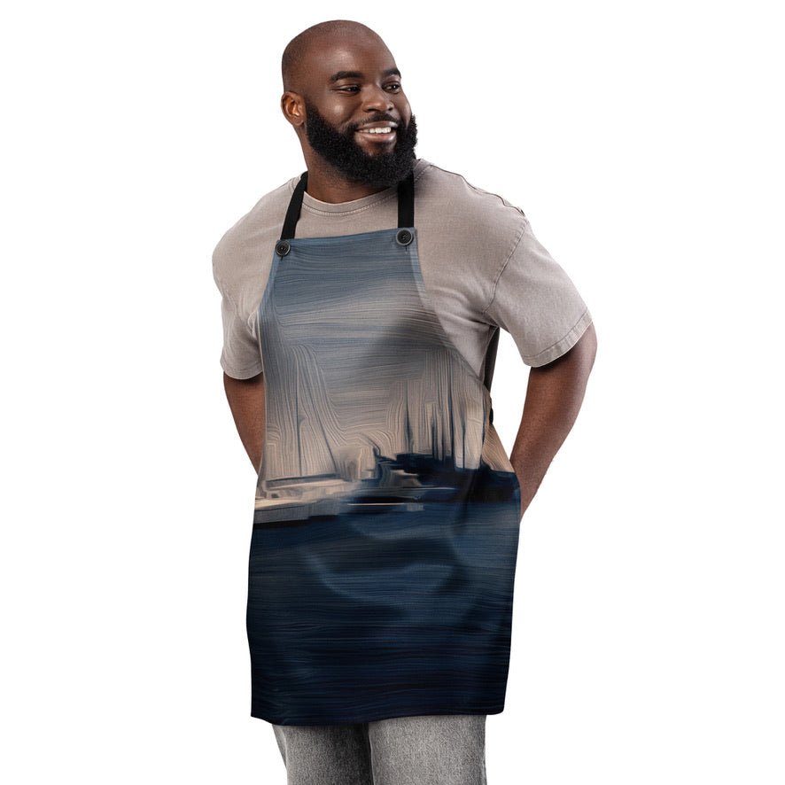 The Sleeping Yachts (at Sunrise) - Apron - iSAW Company