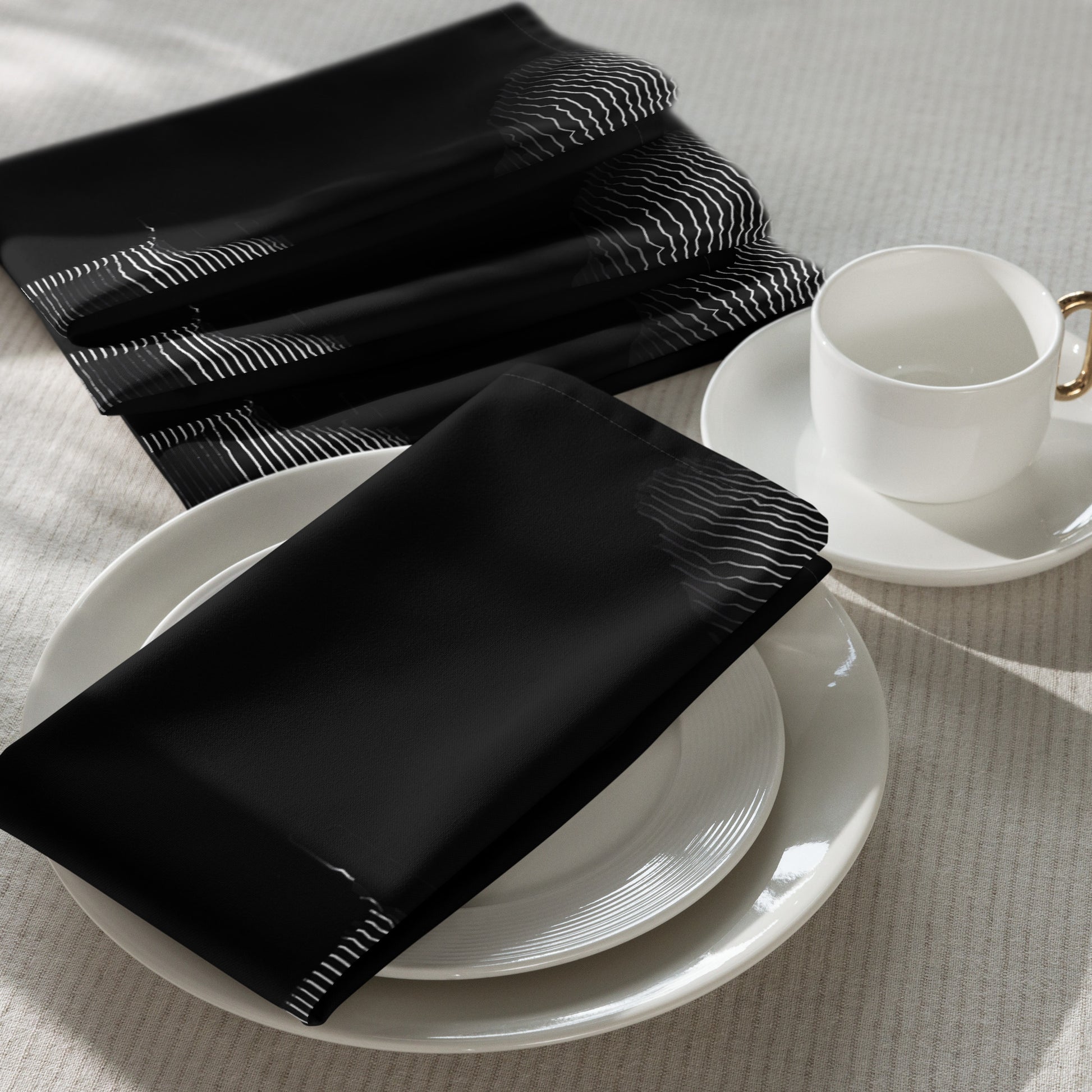 Shhh! - Cloth Napkin Set - iSAW Company