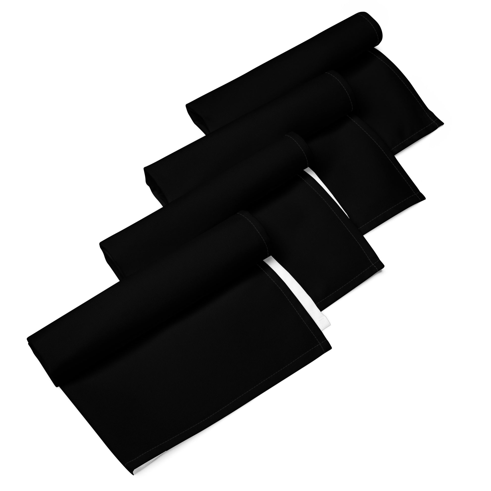 iSAW Black Cloth Napkin Set - iSAW Company