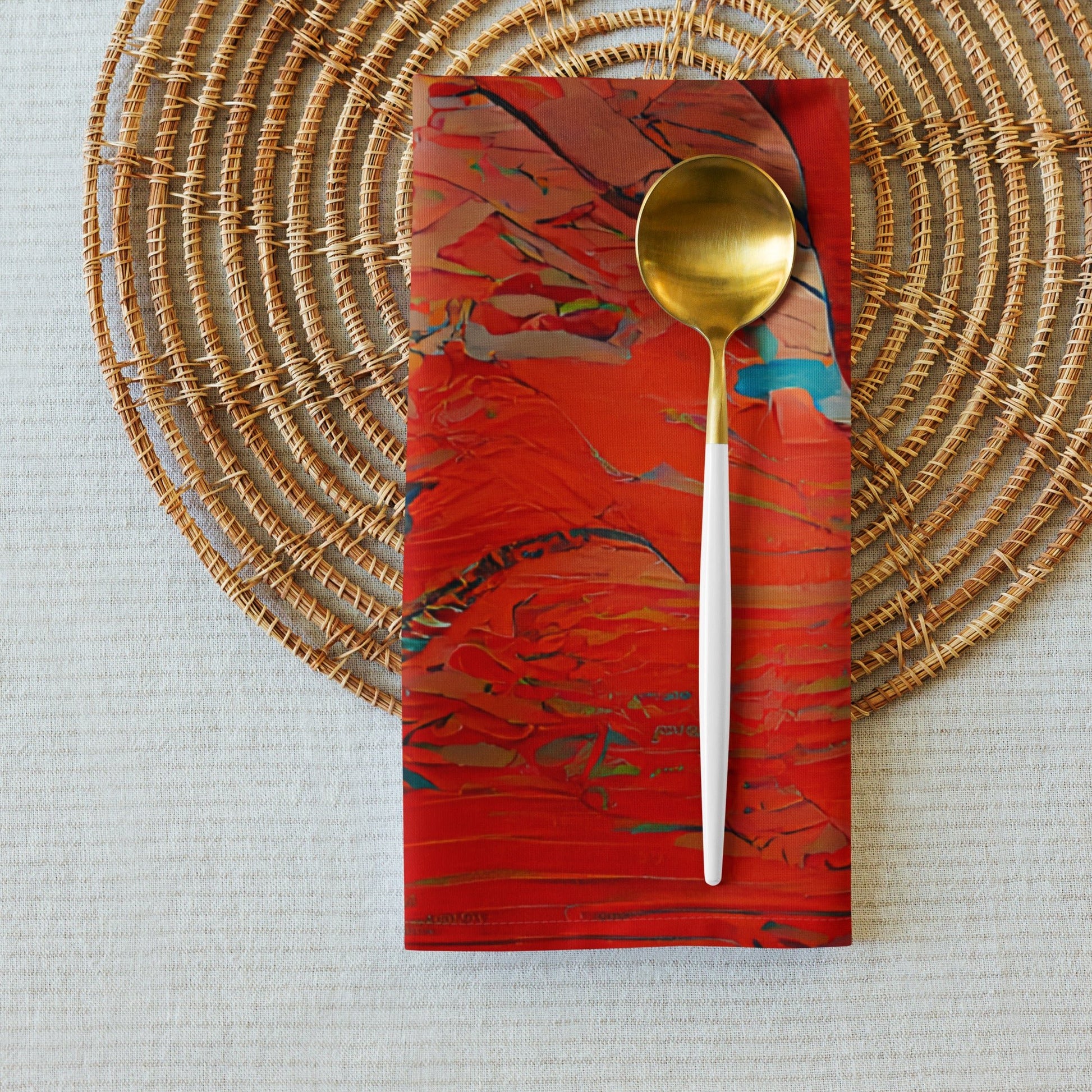 Half Black Half Hónghǎi - Cloth Napkin Set - iSAW Company