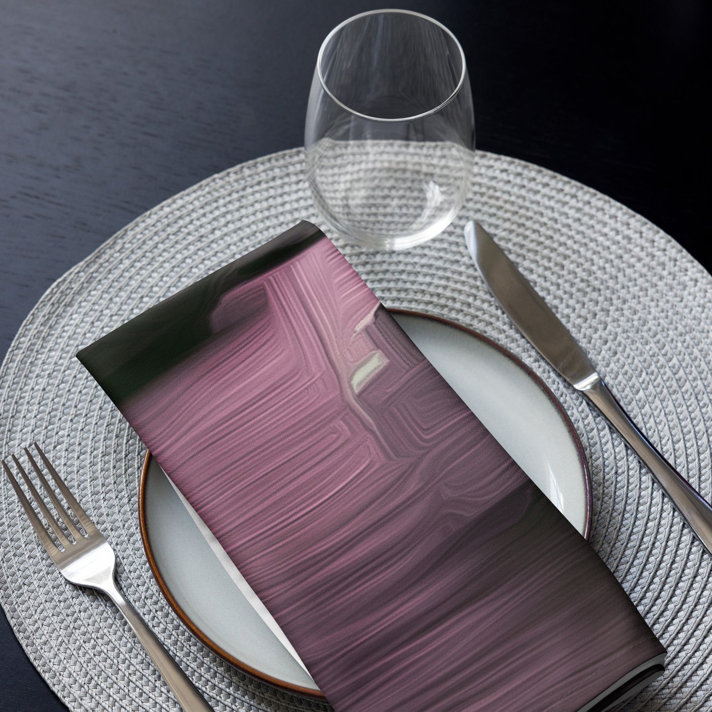 The Sleeping Yachts (at Evening) - Cloth Napkin Set - iSAW Company