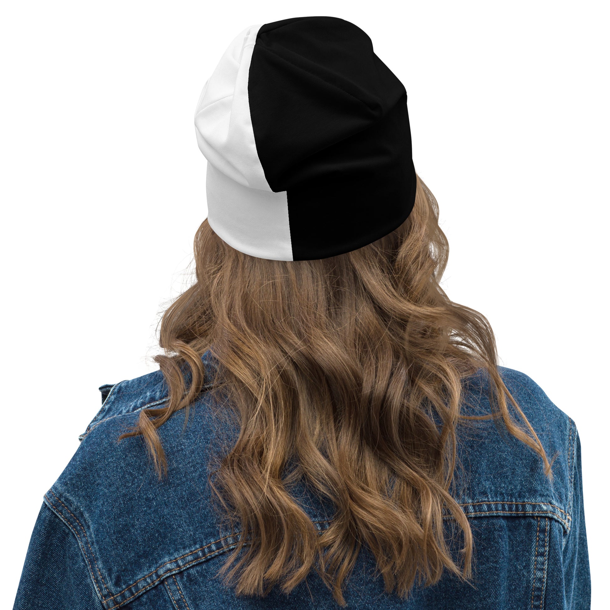 Half Black Half White - Beanie - iSAW Company
