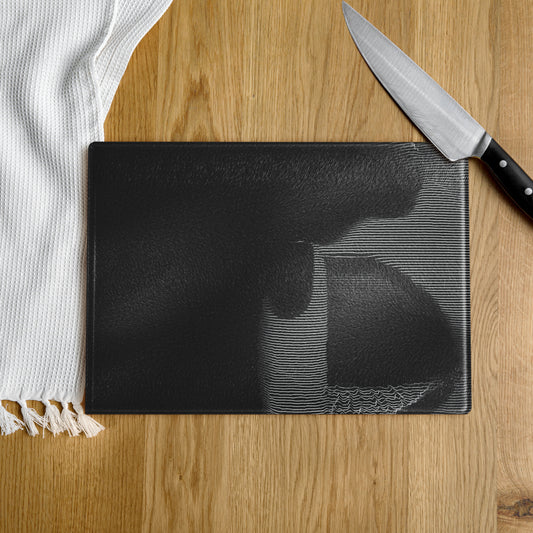 Shhh! - Glass Cutting Board - iSAW Company
