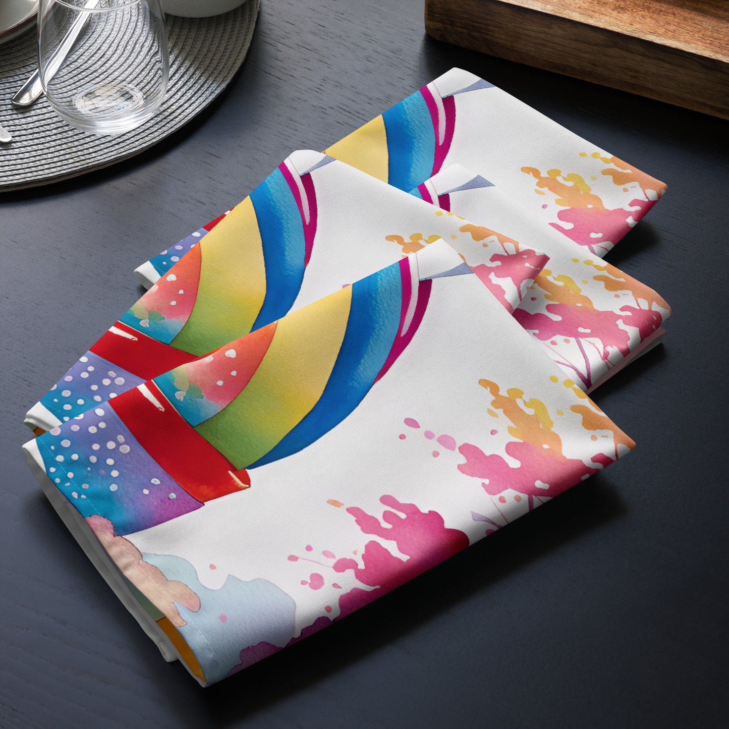 Geisha Girl - Cloth Napkin Set - iSAW Company