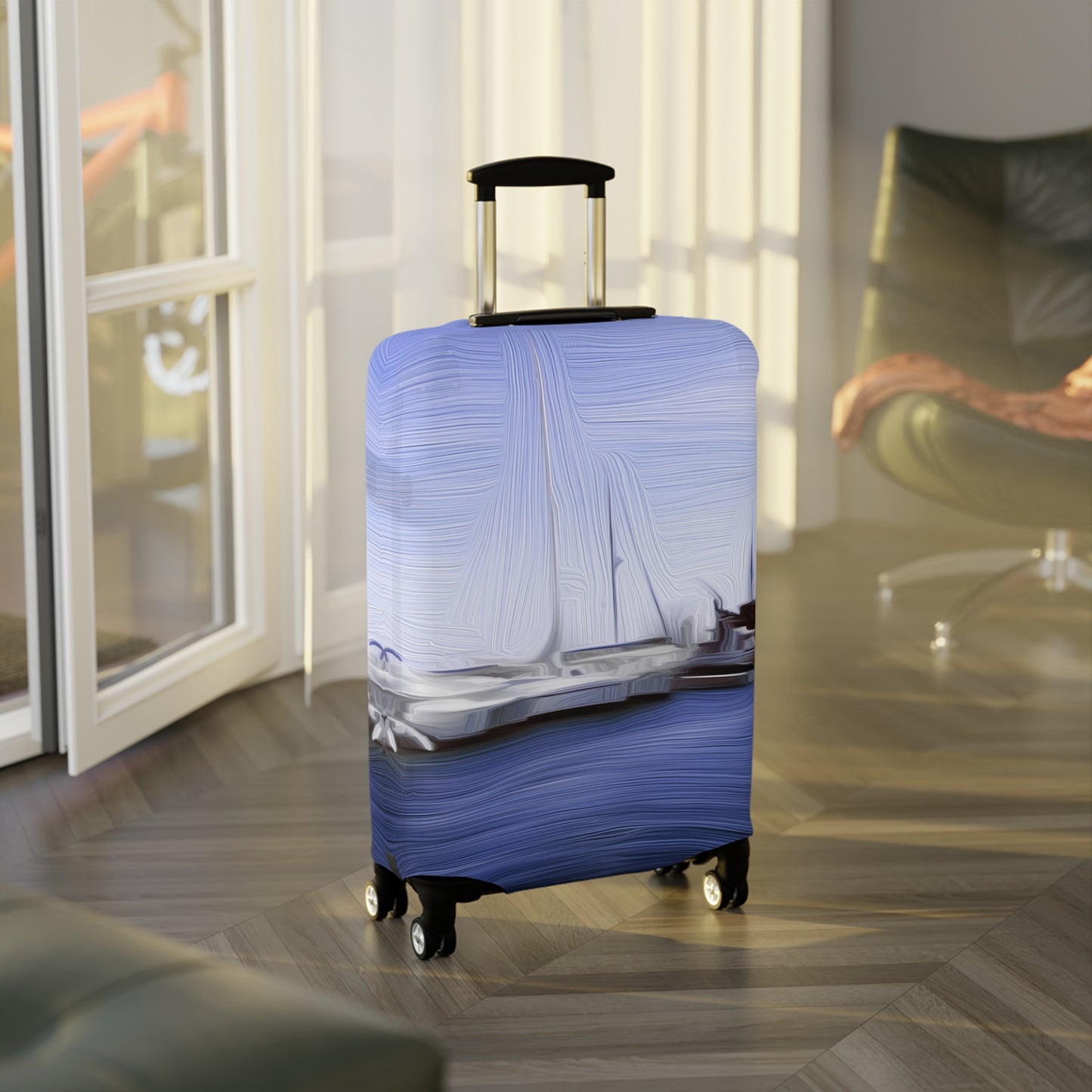 The Sleeping Yachts (at Afternoon) – Protective Suitcase Cover - iSAW Company