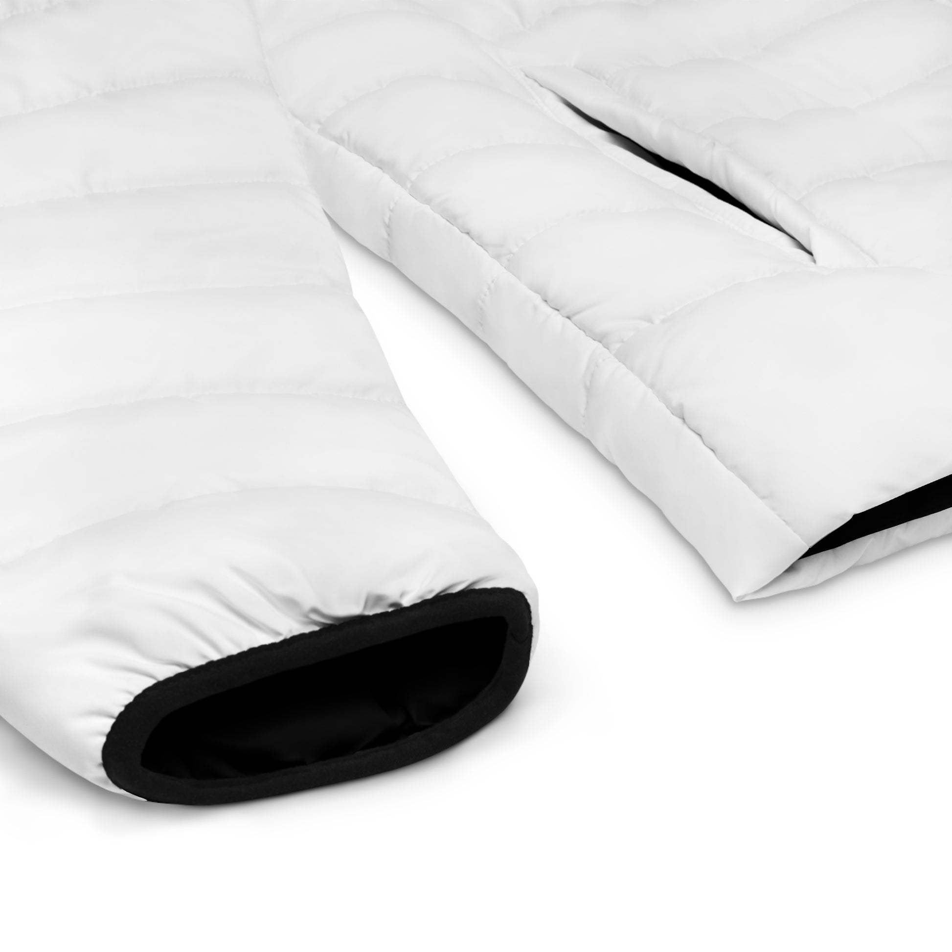 iSAW Mens White Puffer Jacket - iSAW Company