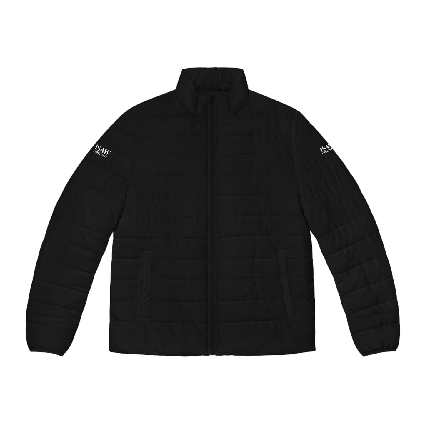 iSAW Mens Black Puffer Jacket - iSAW Company