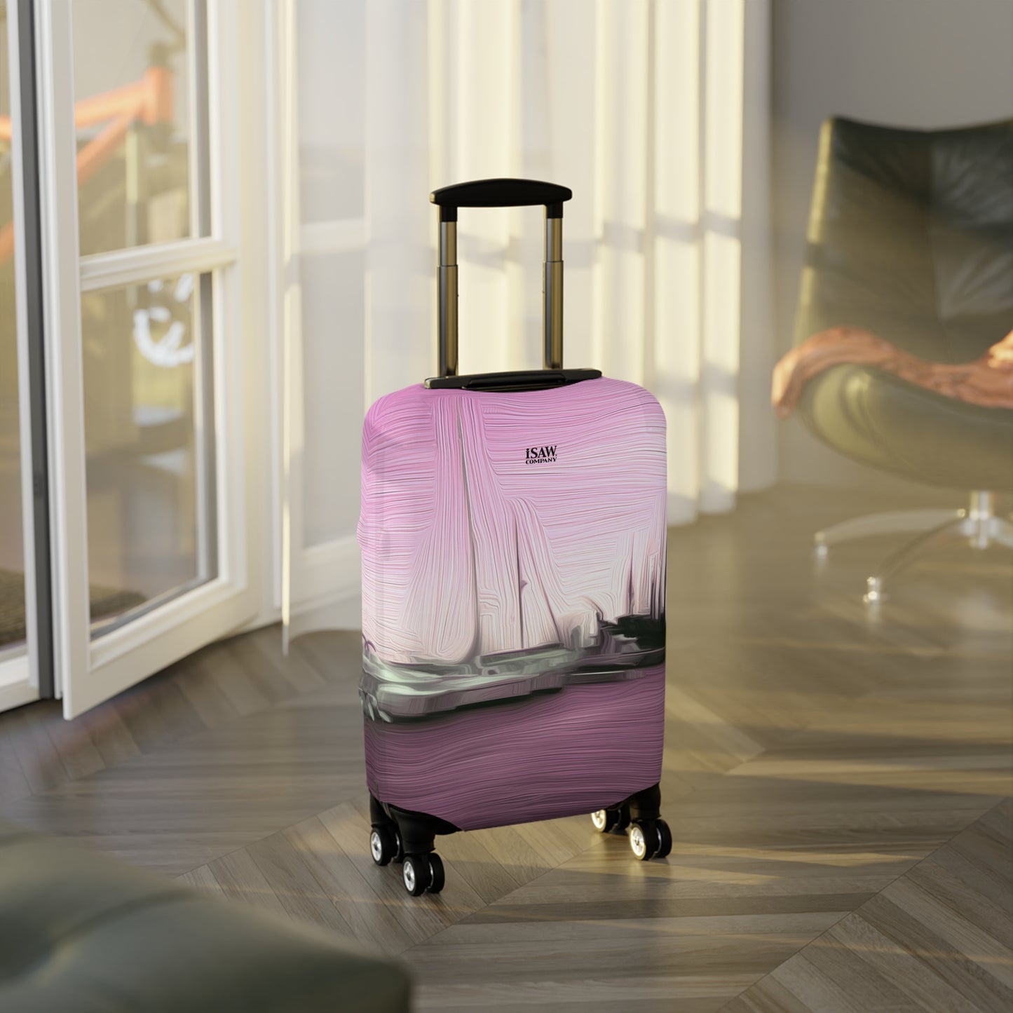 The Sleeping Yachts (at Evening) – Protective Suitcase Cover - iSAW Company