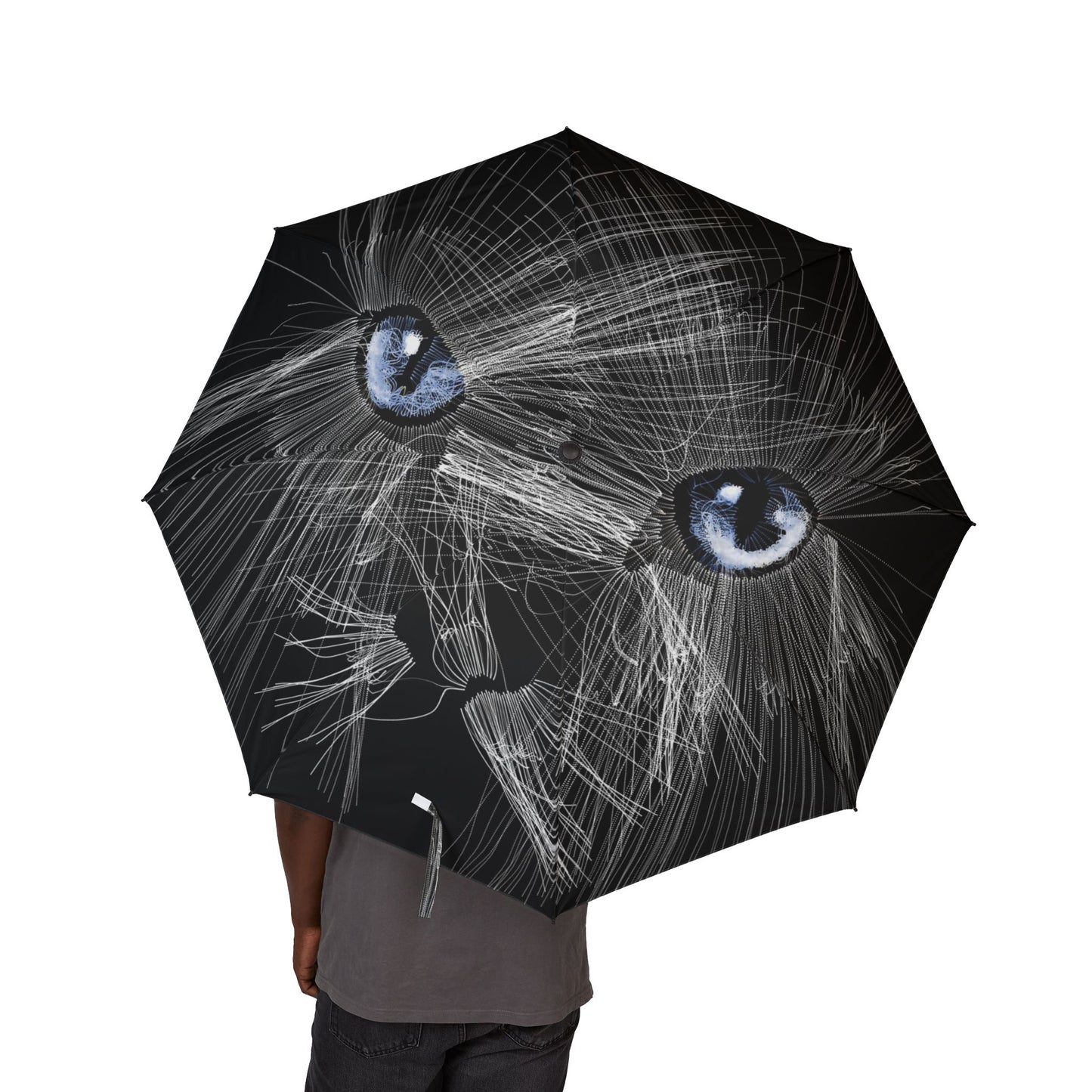 Mister Whiskers - Windproof Umbrella - iSAW Company