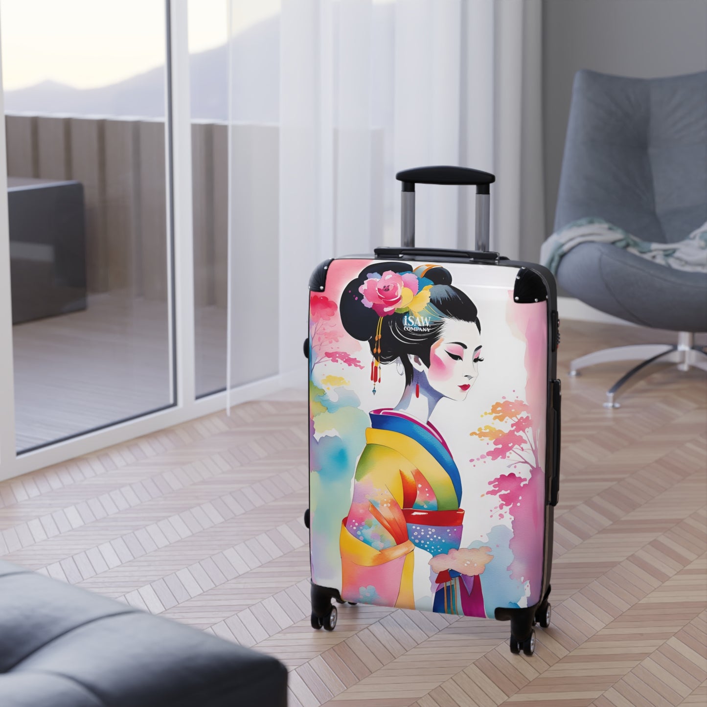 Geisha Girl - Hard - Shell Suitcase - iSAW Company
