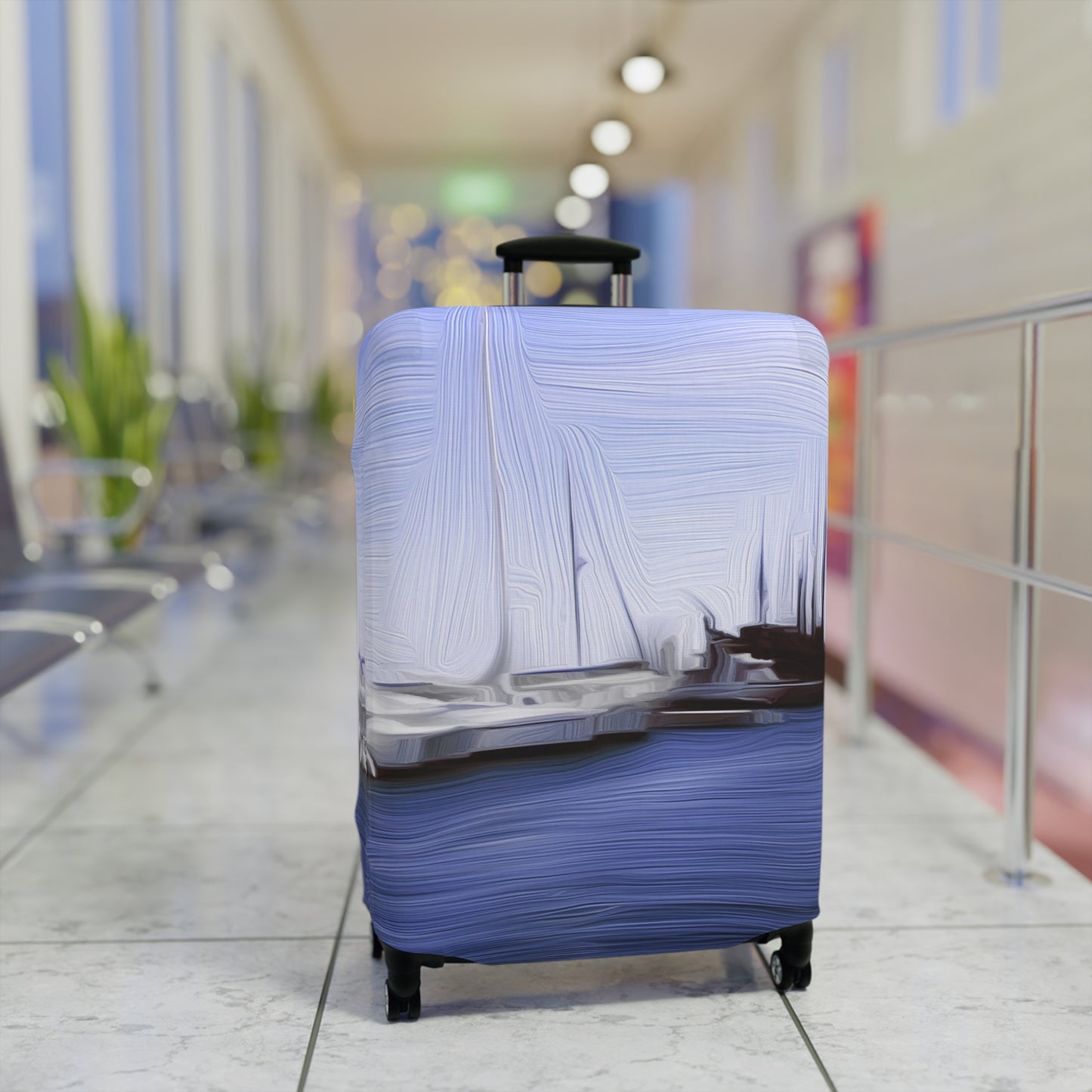 The Sleeping Yachts (at Afternoon) – Protective Suitcase Cover - iSAW Company