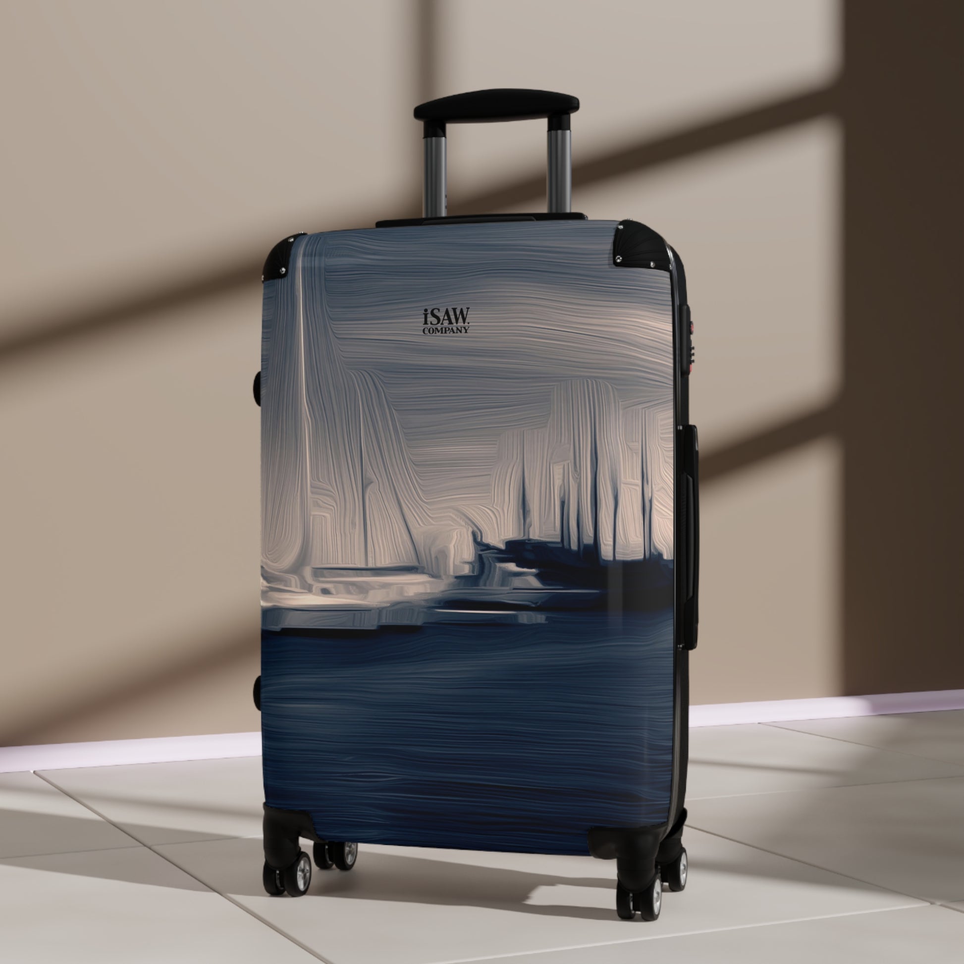 The Sleeping Yachts (at Sunrise) - Hard - Shell Suitcase - iSAW Company