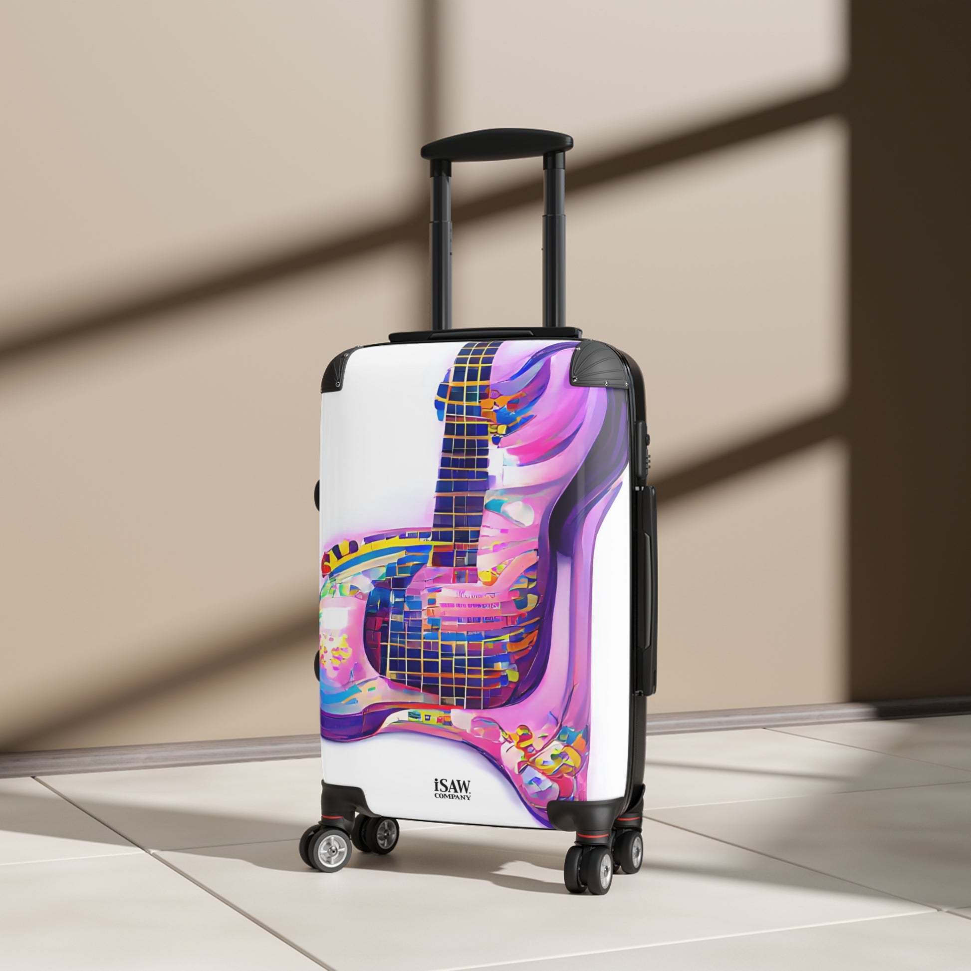 Hippie Guitar - Hard - Shell Suitcase - iSAW Company