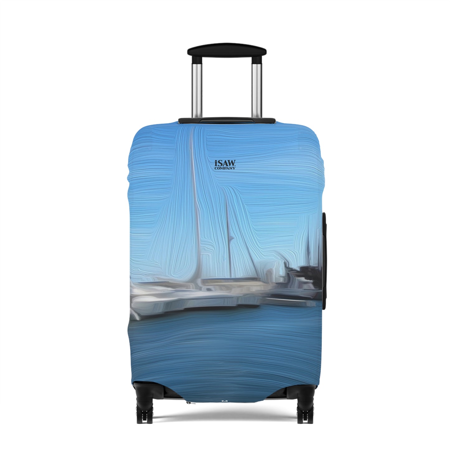 The Sleeping Yachts (at Morning) – Protective Suitcase Cover - iSAW Company
