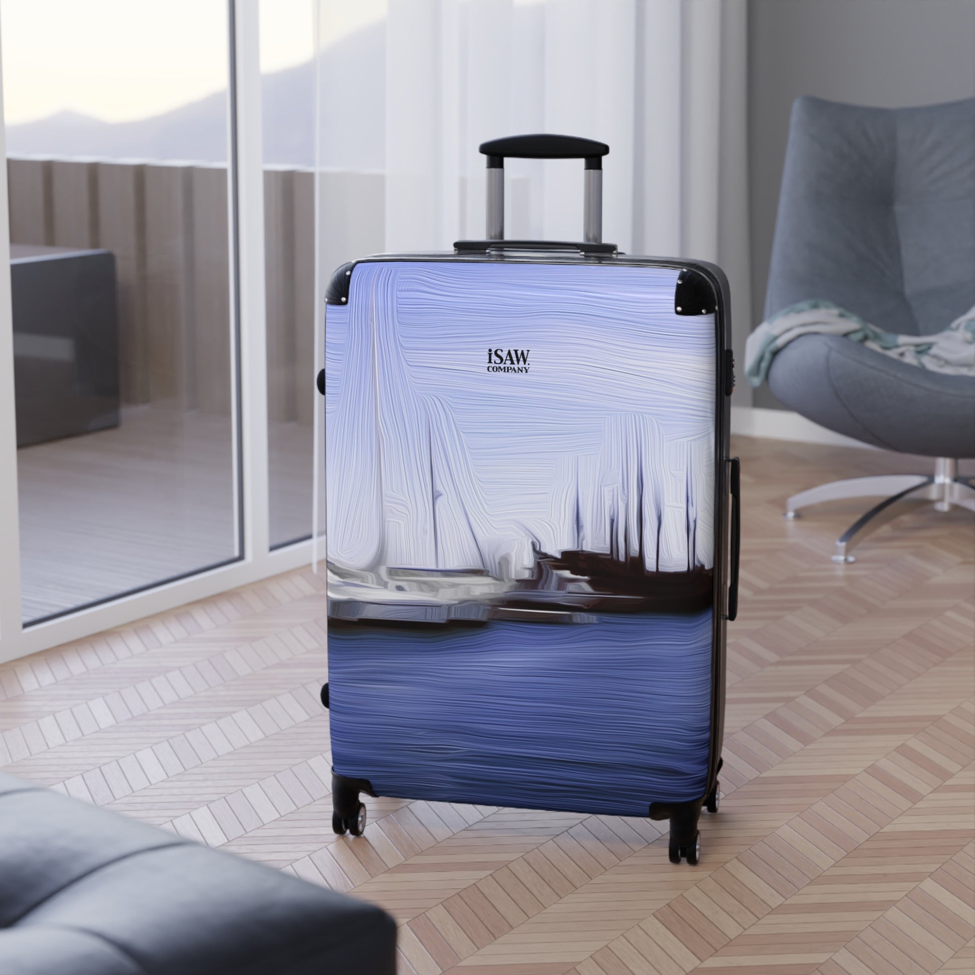 The Sleeping Yachts (at Afternoon) - Hard - Shell Suitcase - iSAW Company