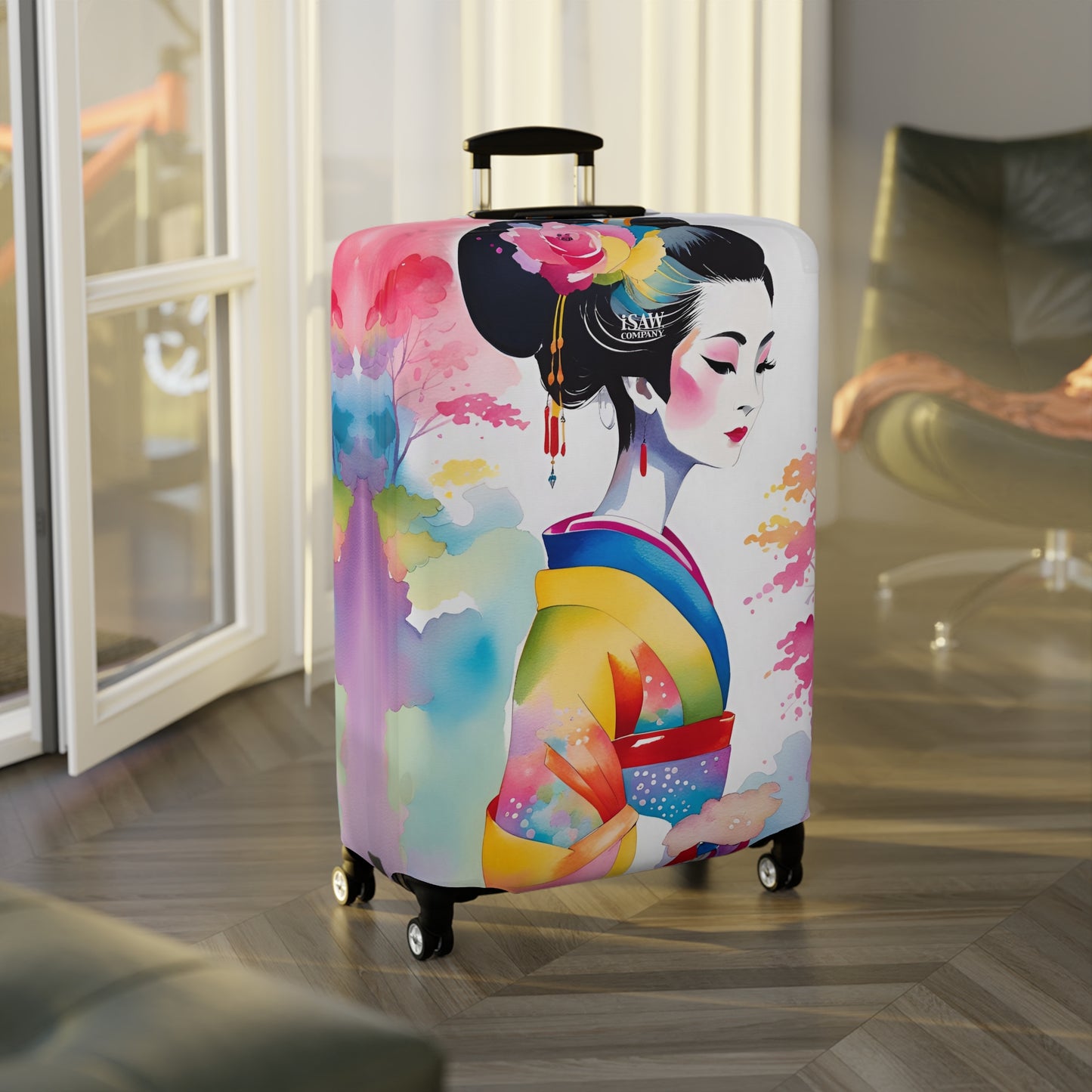 Geisha Girl – Protective Suitcase Cover - iSAW Company
