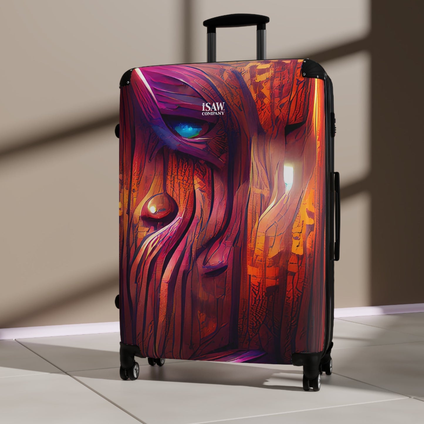 Hardwood - Hard - Shell Suitcase - iSAW Company