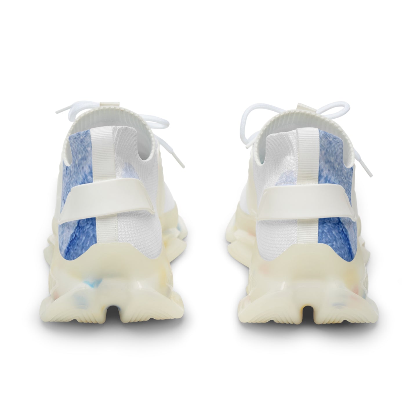 Watercolour Blue Splash - Mens Street Sneakers