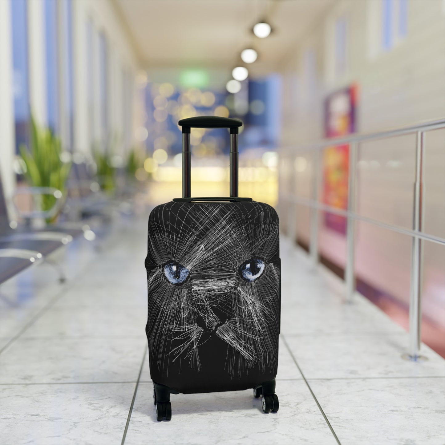 Mister Whiskers - Protective Suitcase Cover - iSAW Company